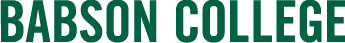 BabsonWordmark-H-green